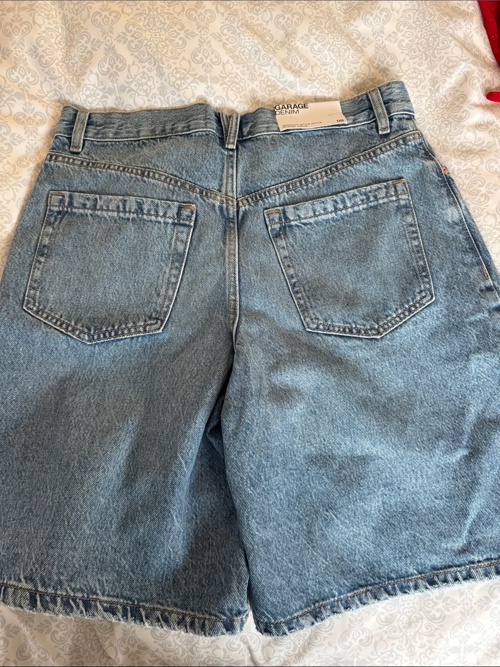 Garage Denim Bermuda Shorts - Skater Jort
